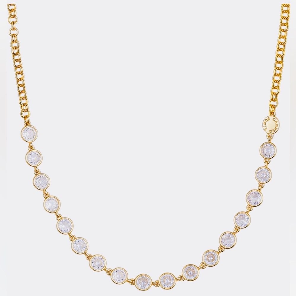 Vince Camuto Bezel Necklace NWT - Picture 4 of 6